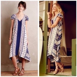 Maeve High-Low Floral Dress